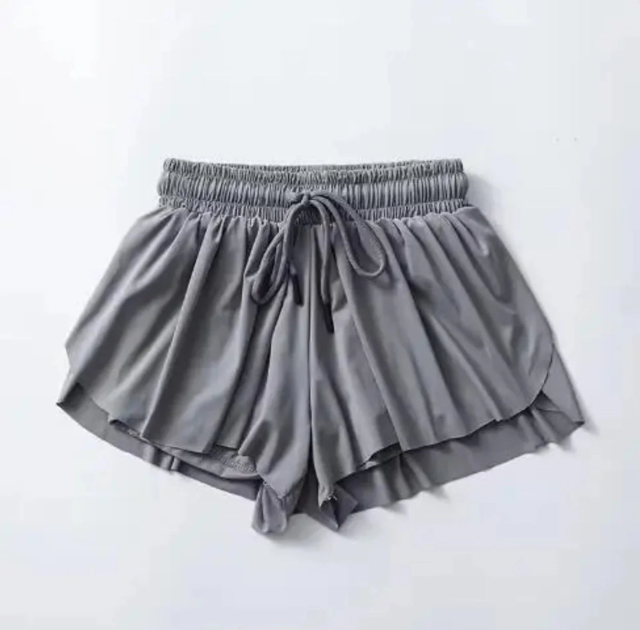 Girl’s Viral Flowy Shorts W/Built in Spandex