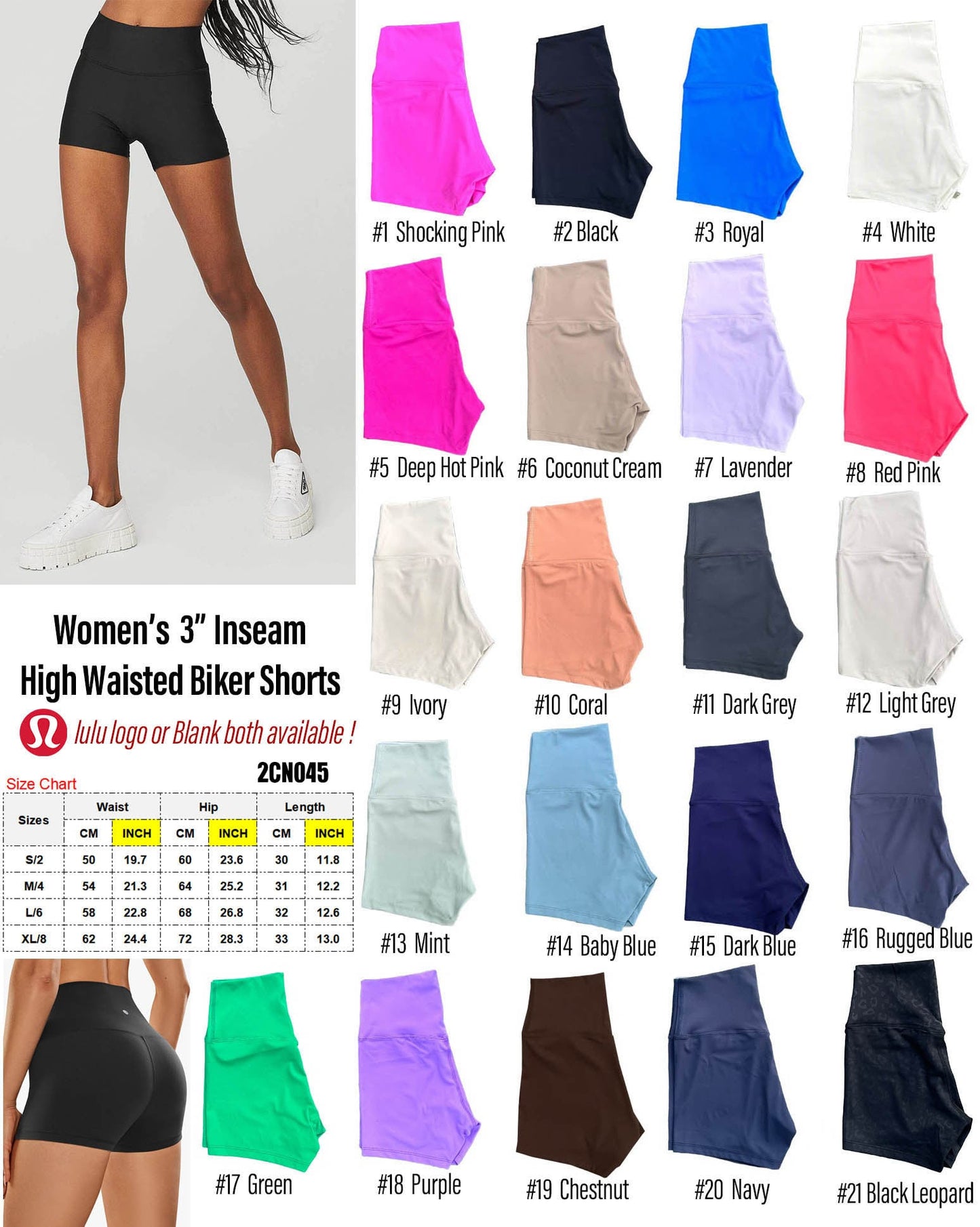 Christy Cardio Biker Spandex PreO