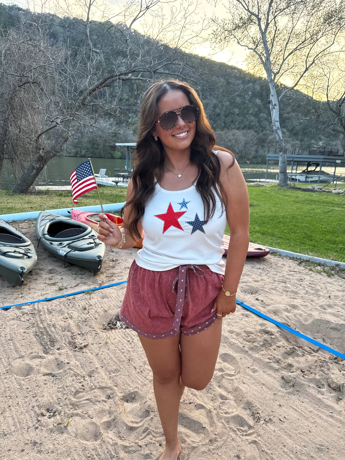 Serena Star Patch Tank PREO