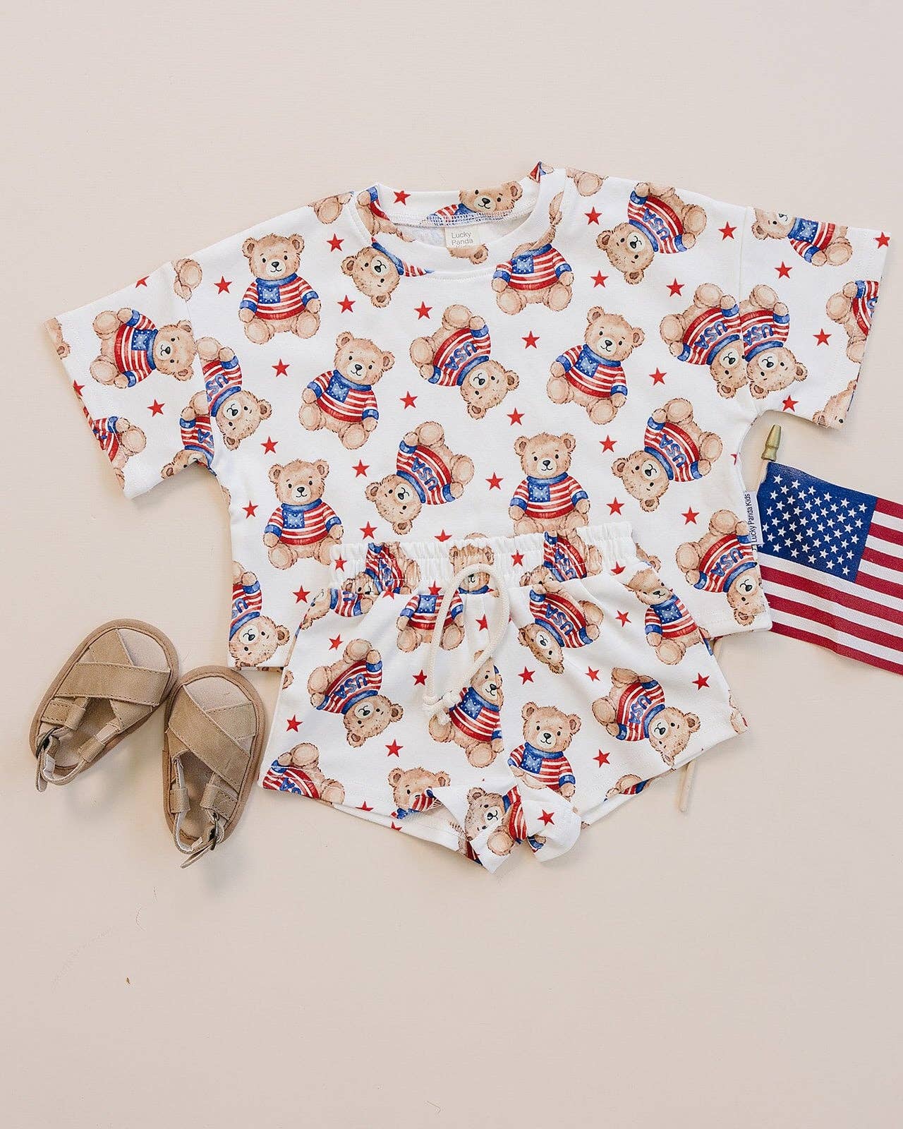 American Teddy Bear Short Set