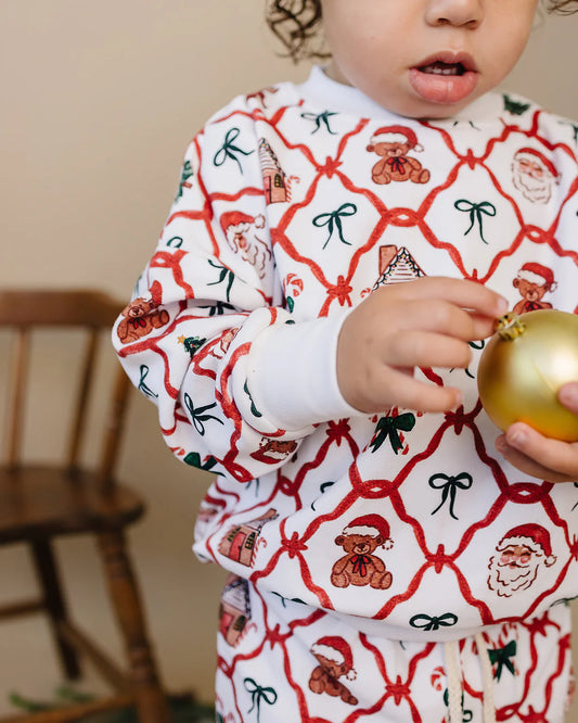 Christmas Bear Jogger Set RTS