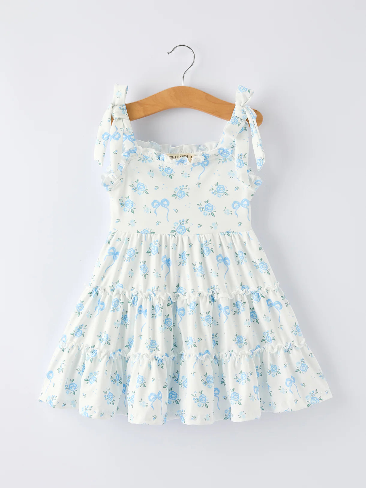 Blair Blue Floral Spring Dress