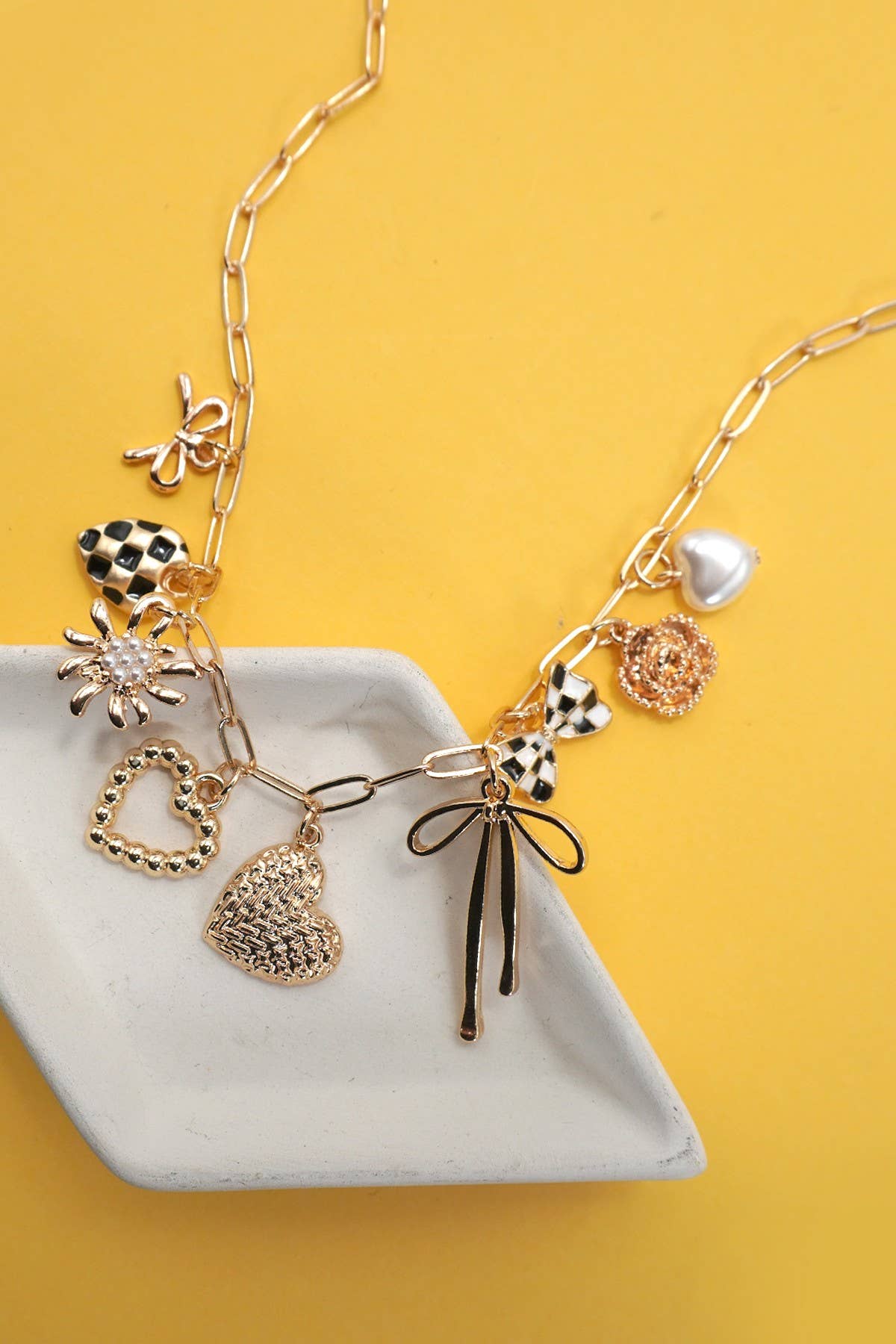 Cute & Bold Charm Necklace