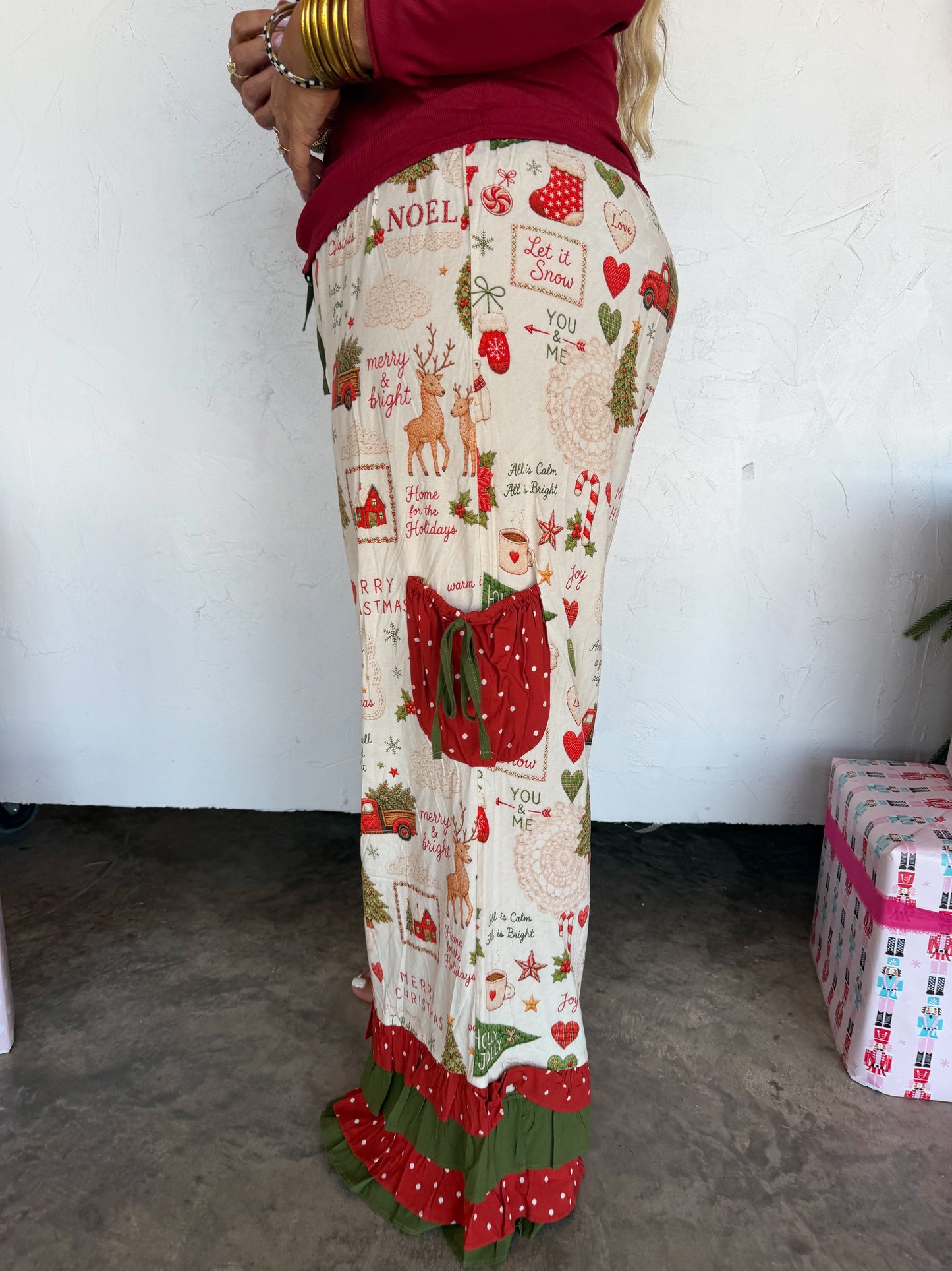 Vintage Christmas Bloomer Pants PREO