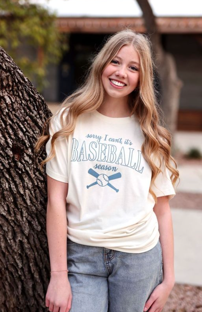 Sorry, Baseball Season Tee