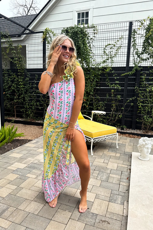 Vintage Rose Vine Swim + Matching Skirt