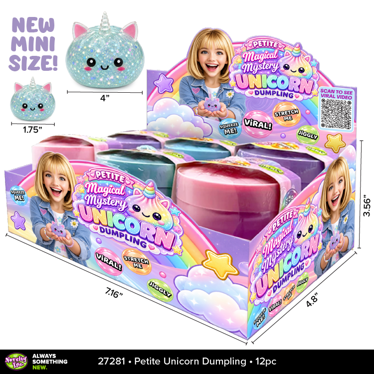 Fun Doh Petite Unicorn Dumpling Squishy