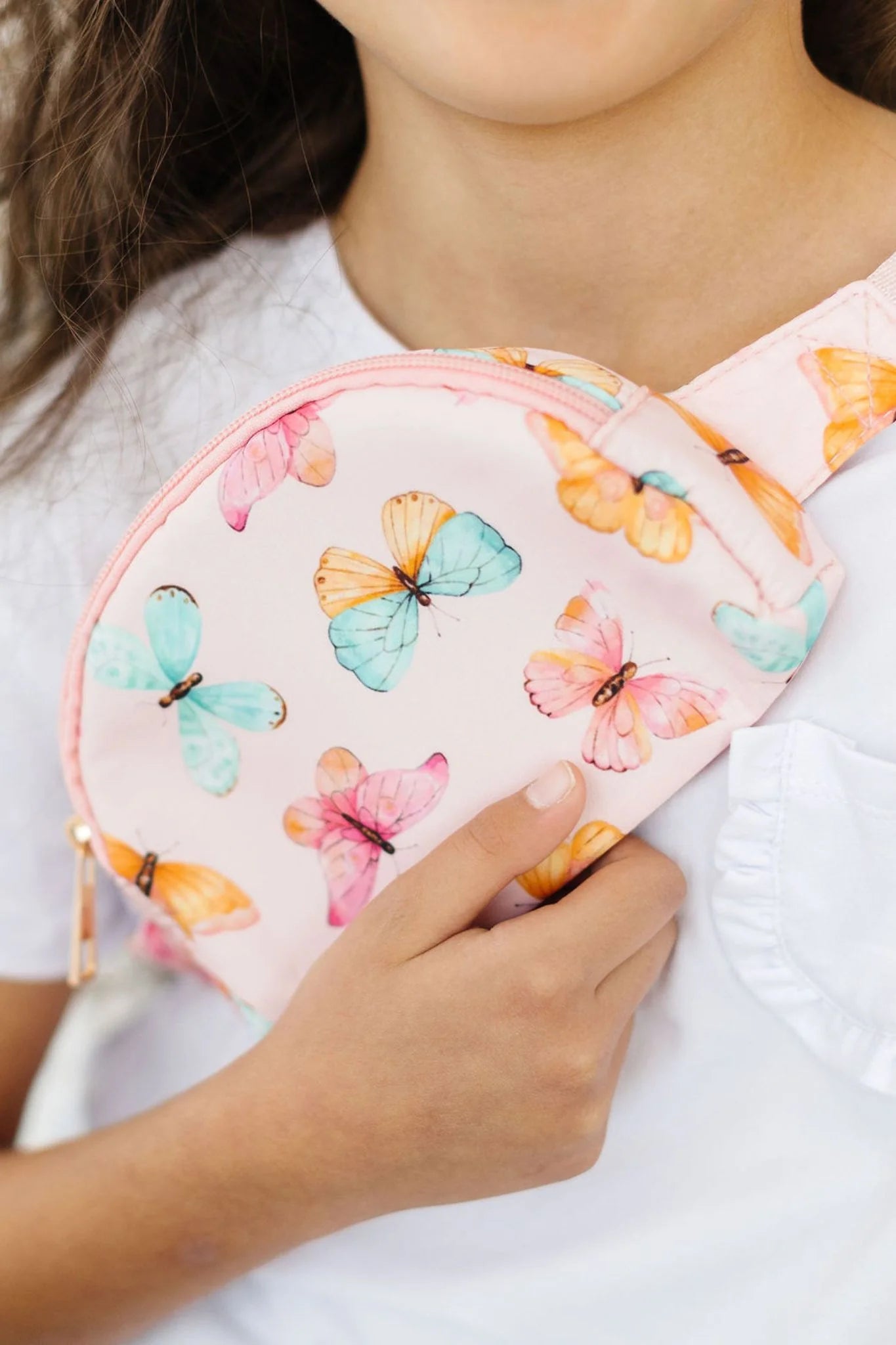 Girls Butterfly Belt Bag