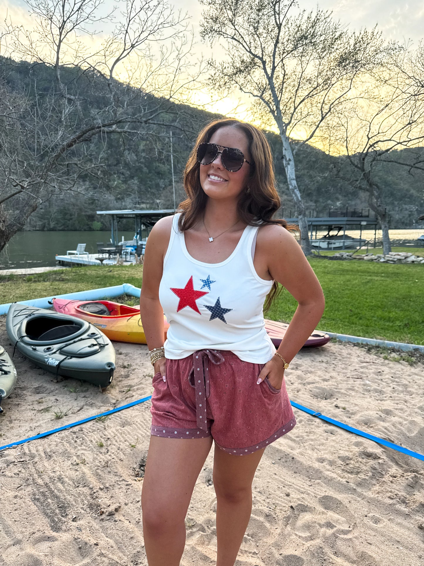 Serena Star Patch Tank PREO