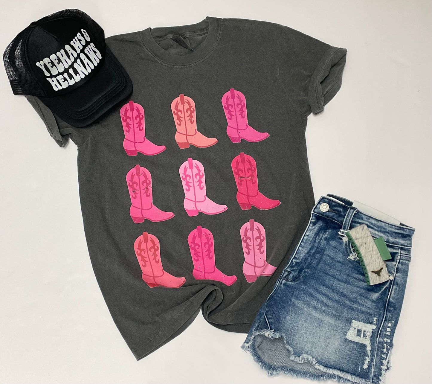 Hot Cowgirl Boots Tee