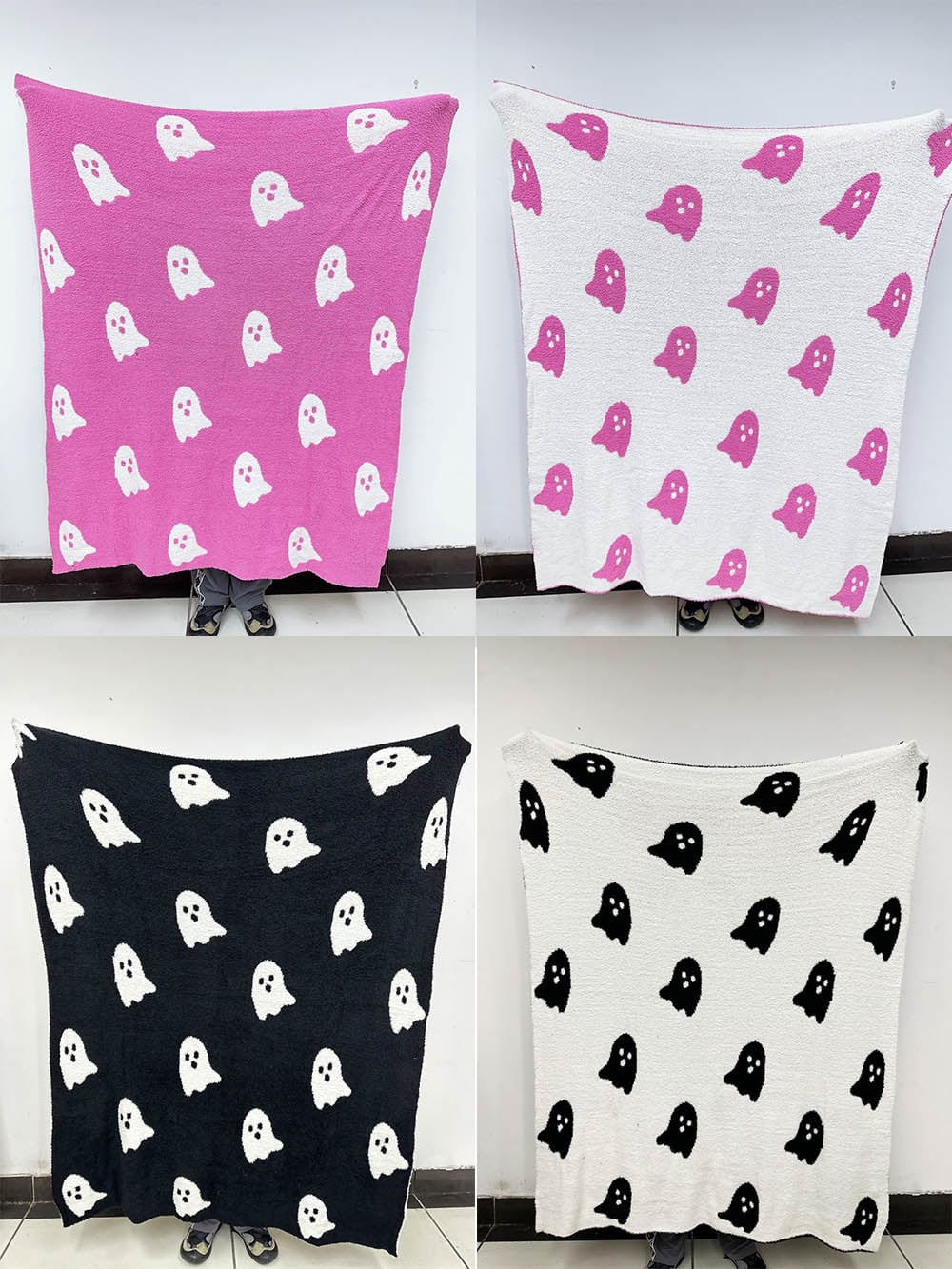 Luxury Sherpa Halloween Blanket PREO