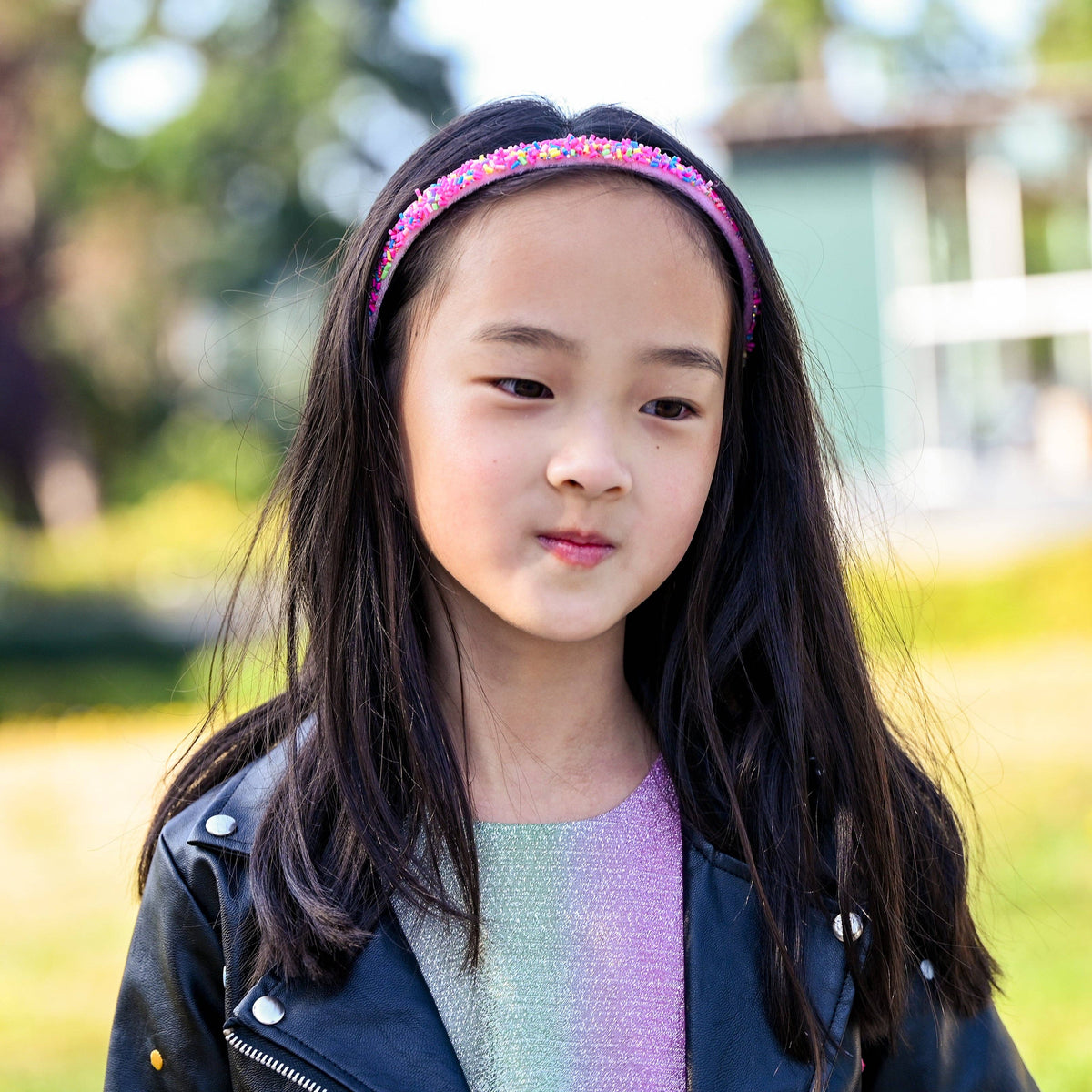 Thin Birthday Sprinkle Non-Slip Headband