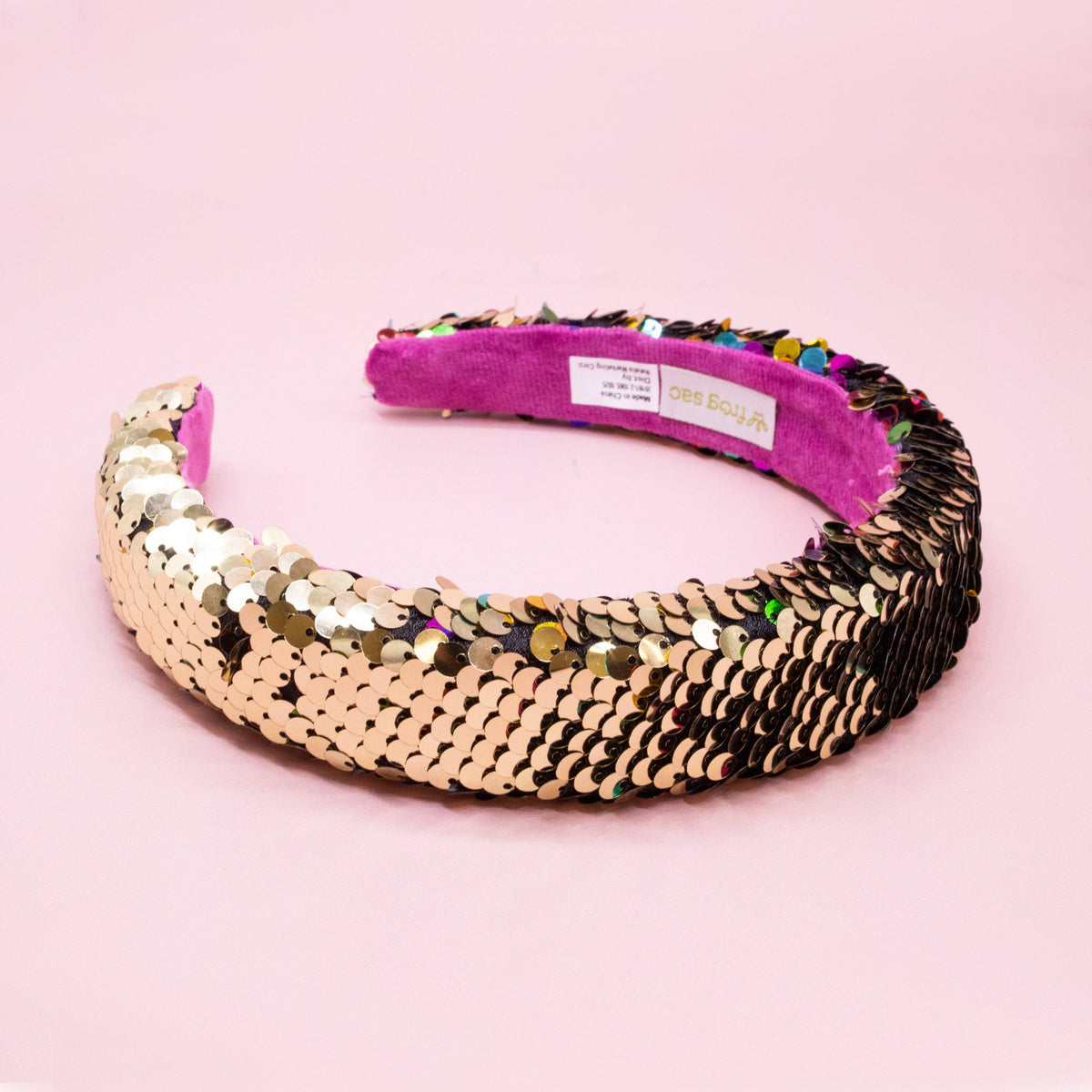 Reversible Sequins Headband