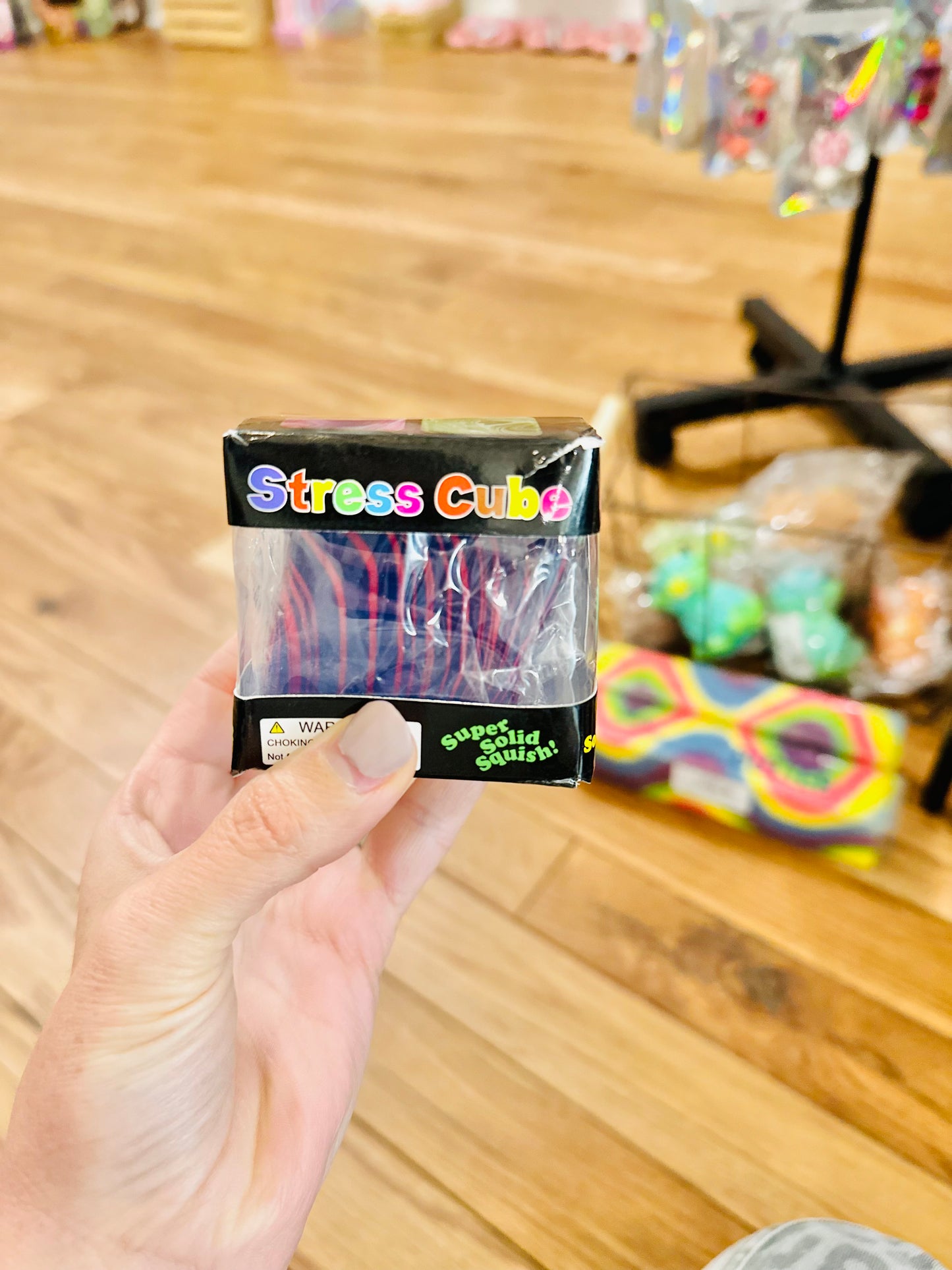 Tie-Dye Cube Squish