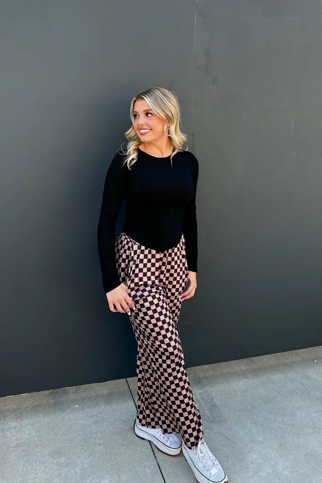 Elena Curved Hem Top RTS