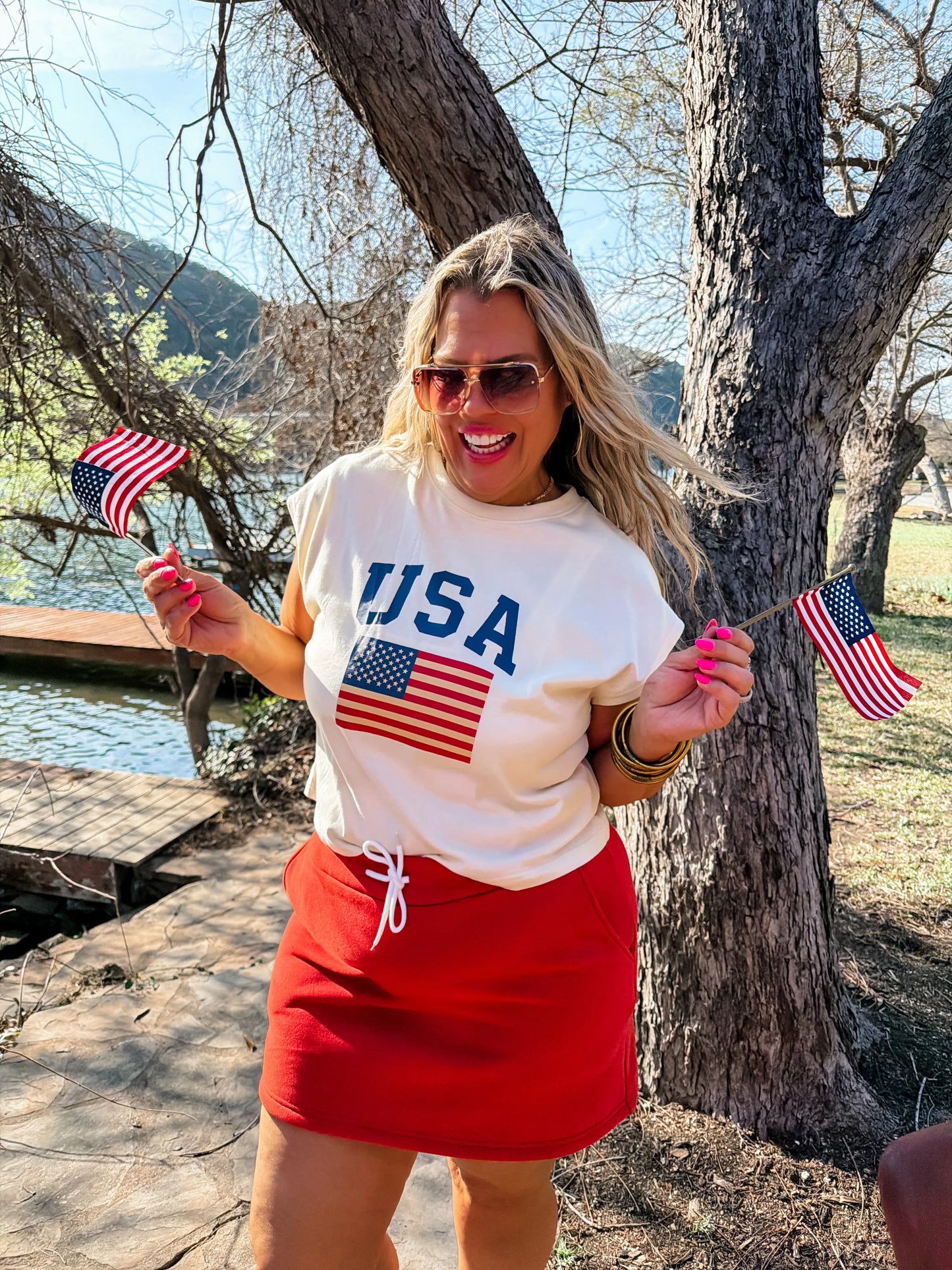 Classic Old Glory Tee PREO