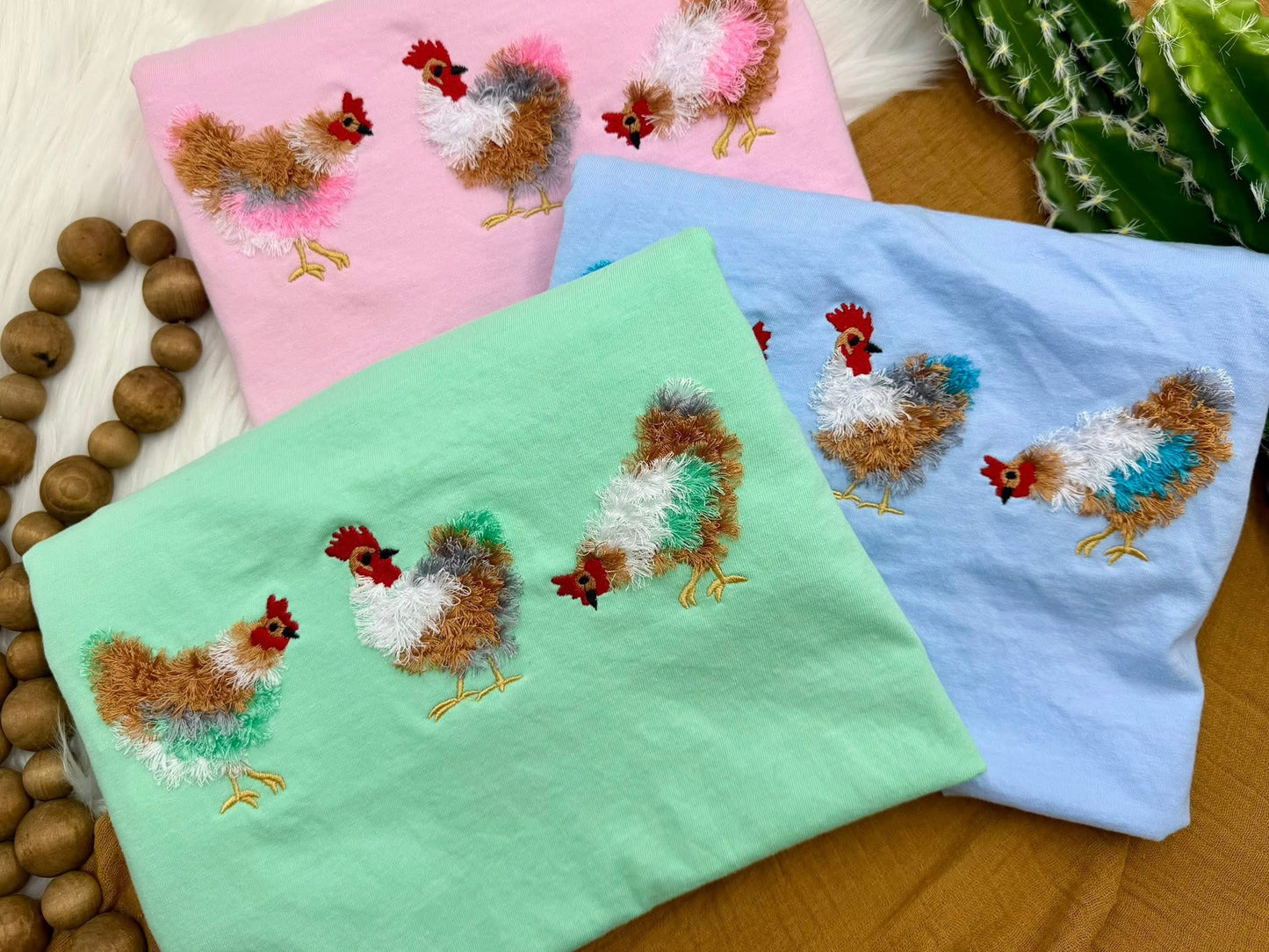 Shreddie Embroidered Chicken Tee PreO