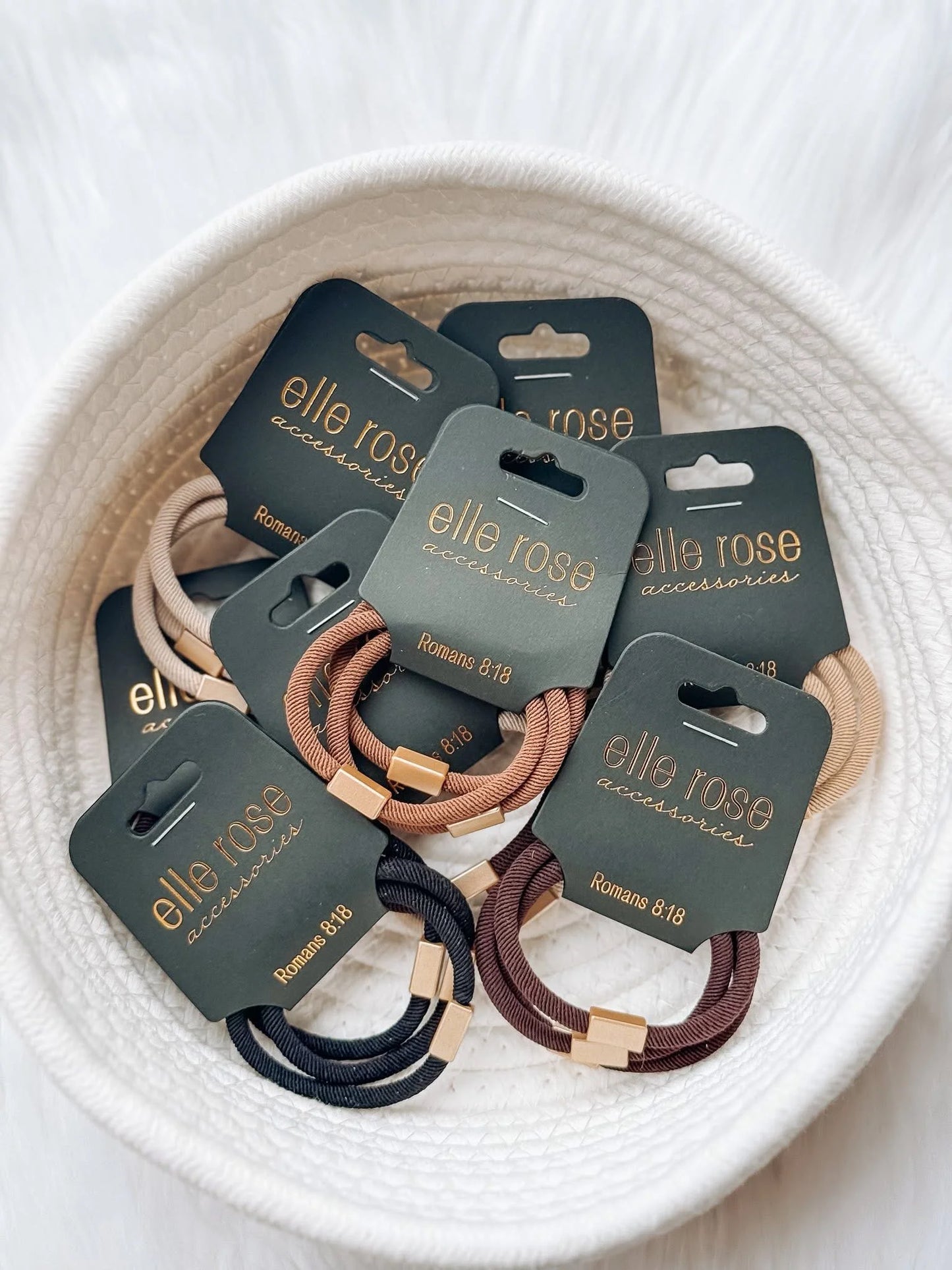 Classy Hair Tie / Bracelet Trio
