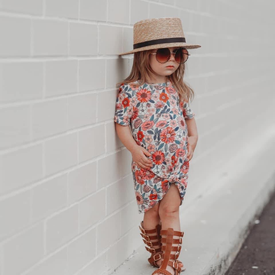 Floral T-Shirt Dress