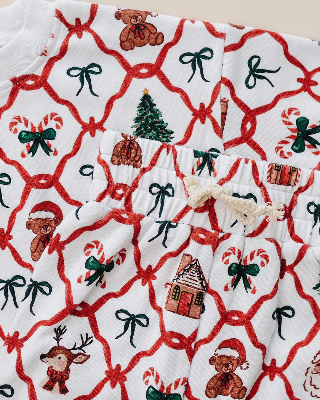 Christmas Bear Jogger Set RTS