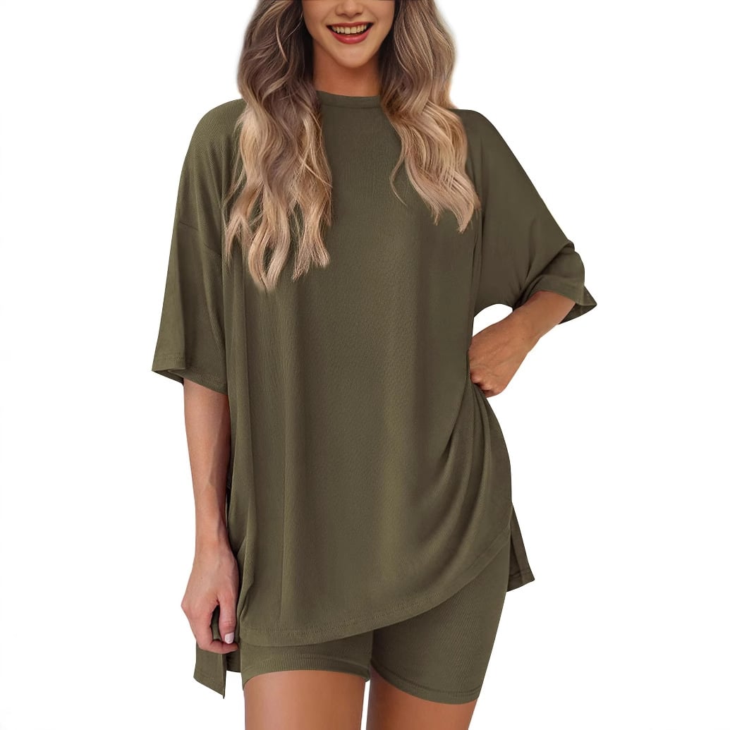 Jade Oversized Tee + Bikers PREO