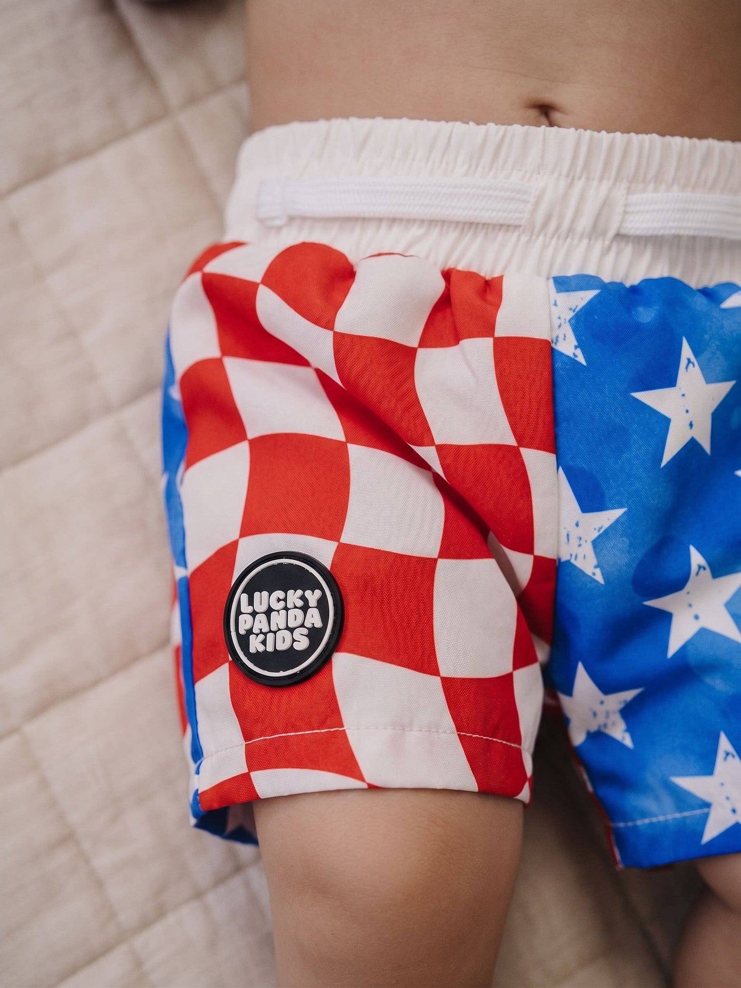 4th of July Patriotic Swim Trunks