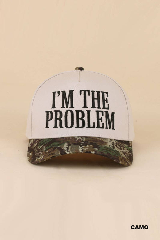 I'm The Problem Two Tone Snapback Hat