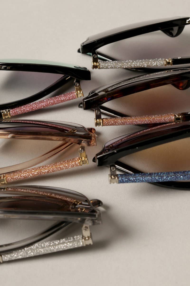Librarian Glitter Arm Sunnies