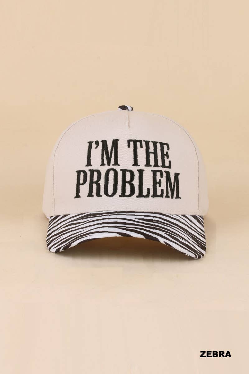 I'm The Problem Two Tone Snapback Hat