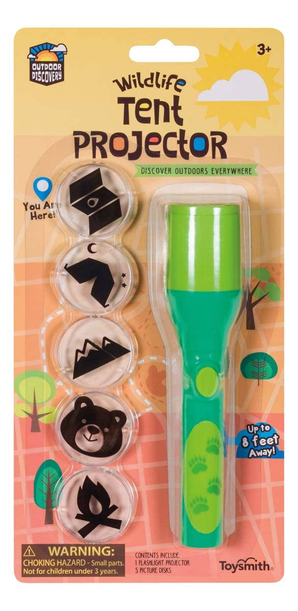 Outdoor Wildlife Tent Projector, 5 Slides