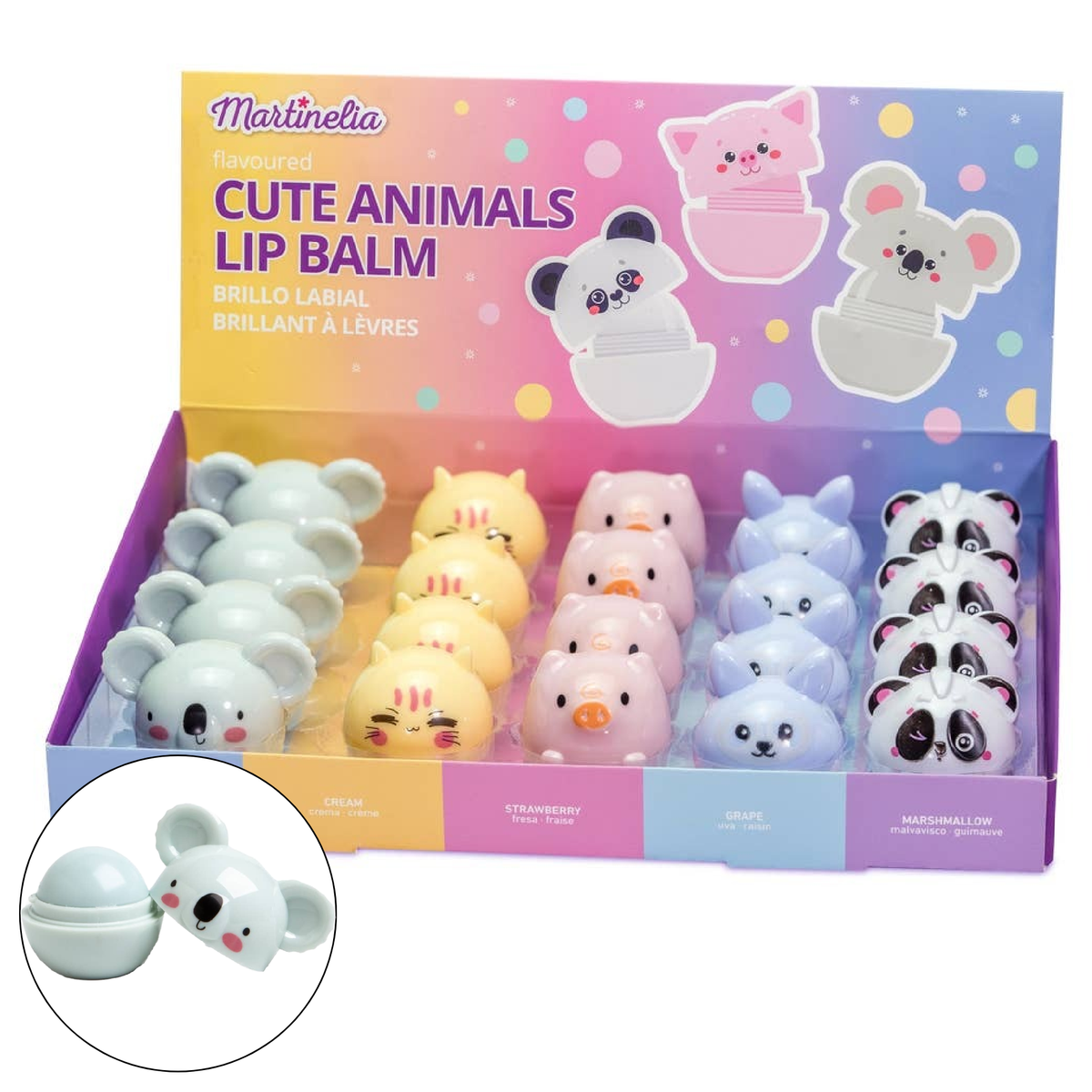 Martinelia Cute Animals Lip Balm