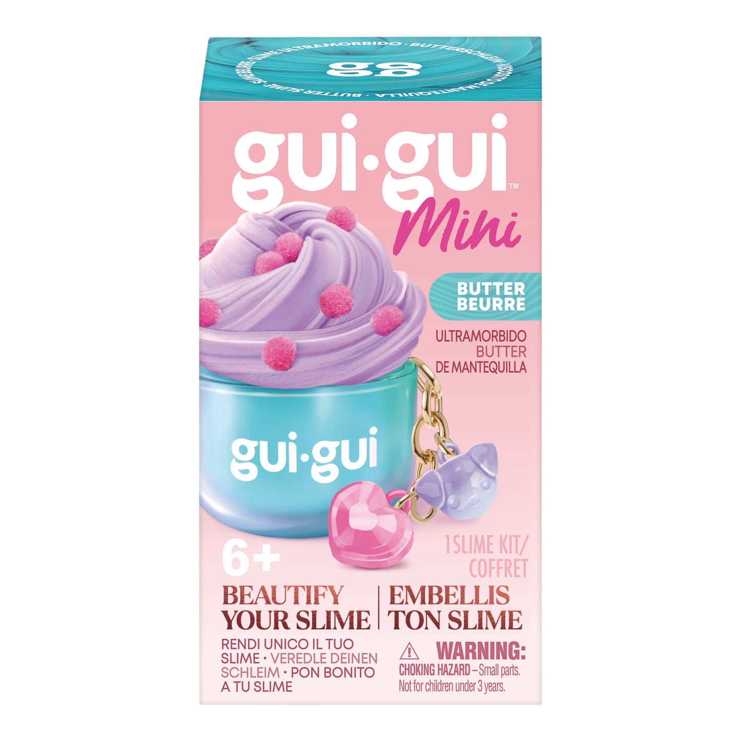 Gui Gui Minis Backpack Charm Slime