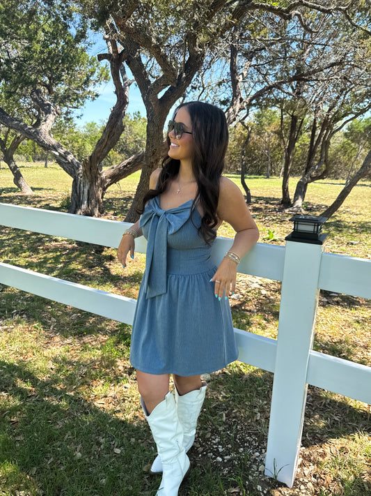 Darling Dutton Stretch Denim Dress PreO