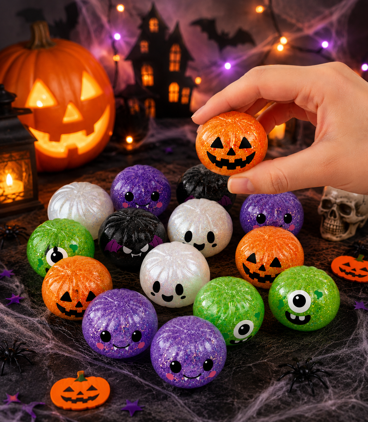 Petite Mini Halloween Squishy Dumplings