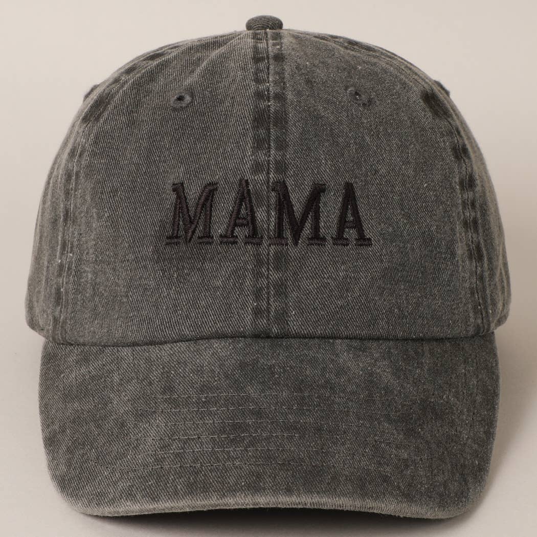 Mama Embroidered Ball Cap