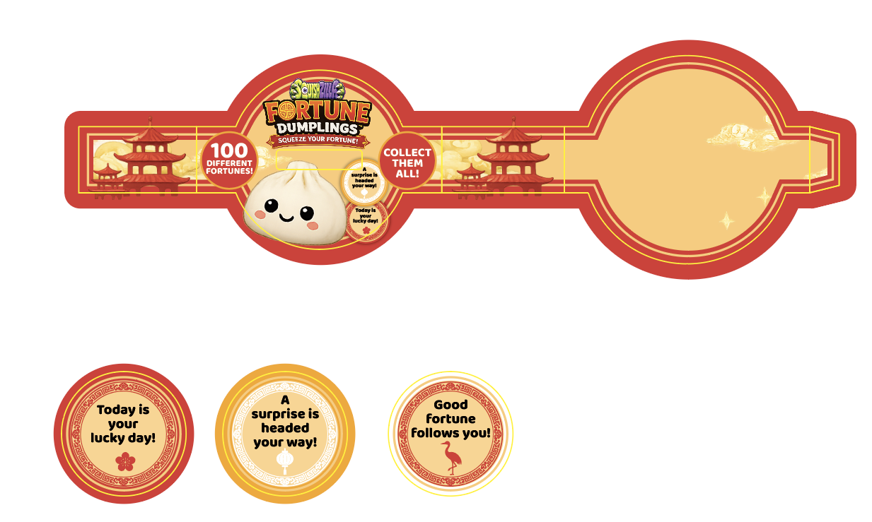 Mystery Fortune Squishy Dumpling