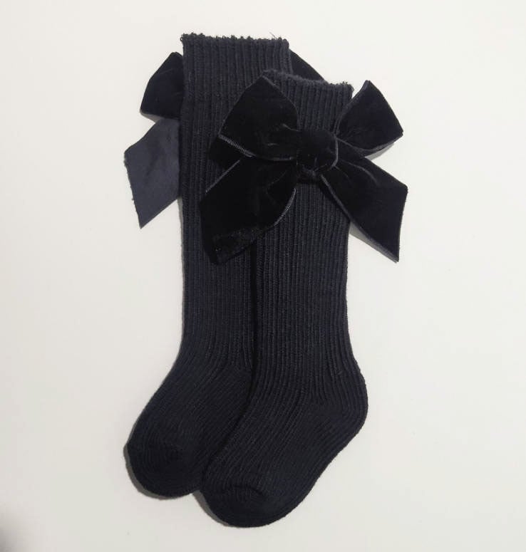 Knee High Bowknot Stockings PreO