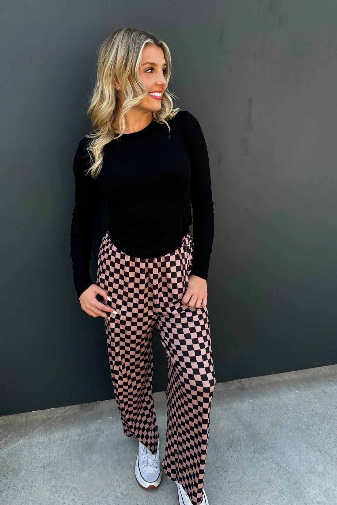 Elena Curved Hem Top RTS