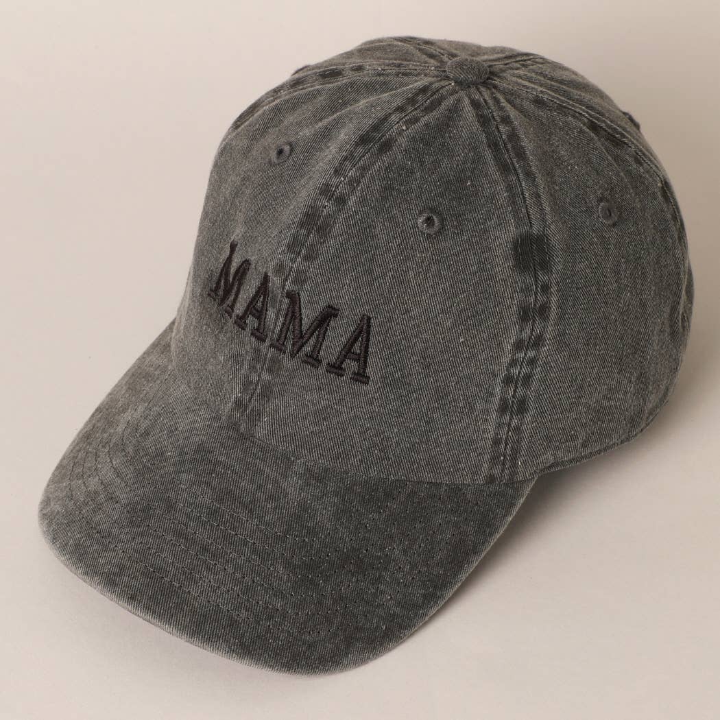 Mama Embroidered Ball Cap