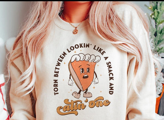 Lookin Like A Snack Thanksgiving Crew // Tee