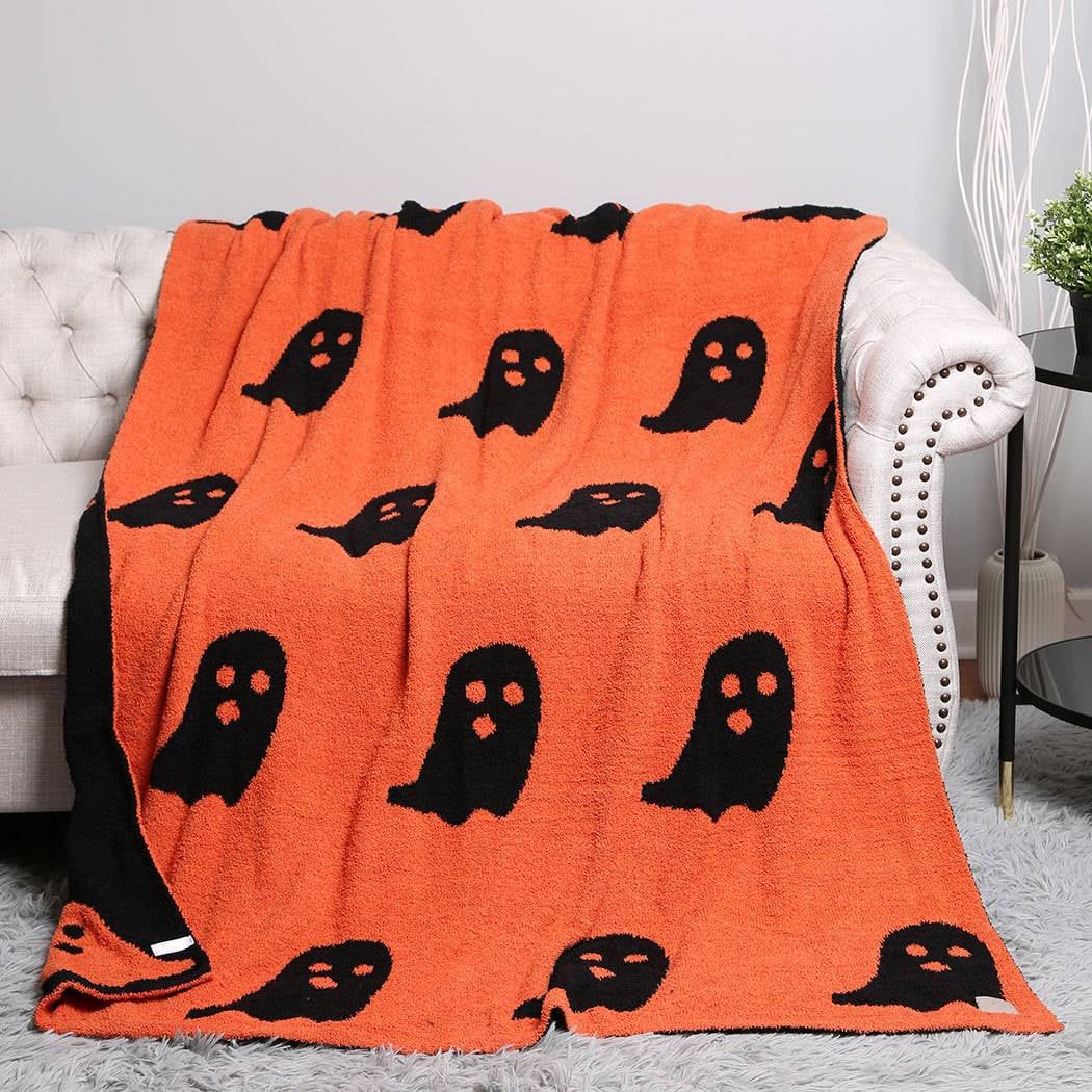 Luxury Sherpa Halloween Blanket PREO