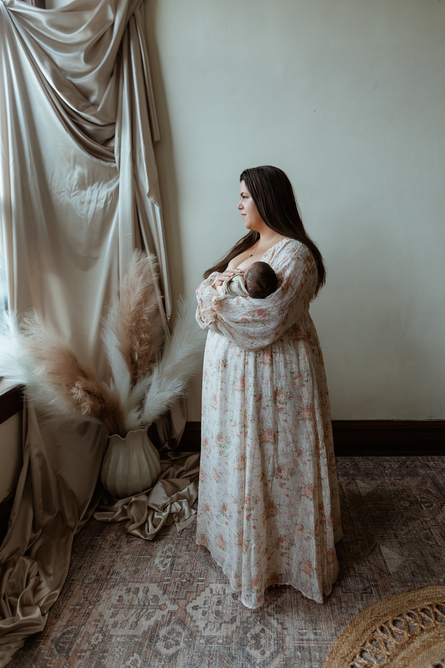 Clara Chiffon Floral Maxi