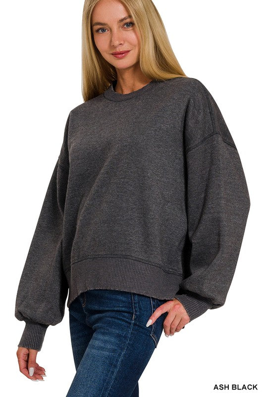 Vaiden Stone Washed Crew