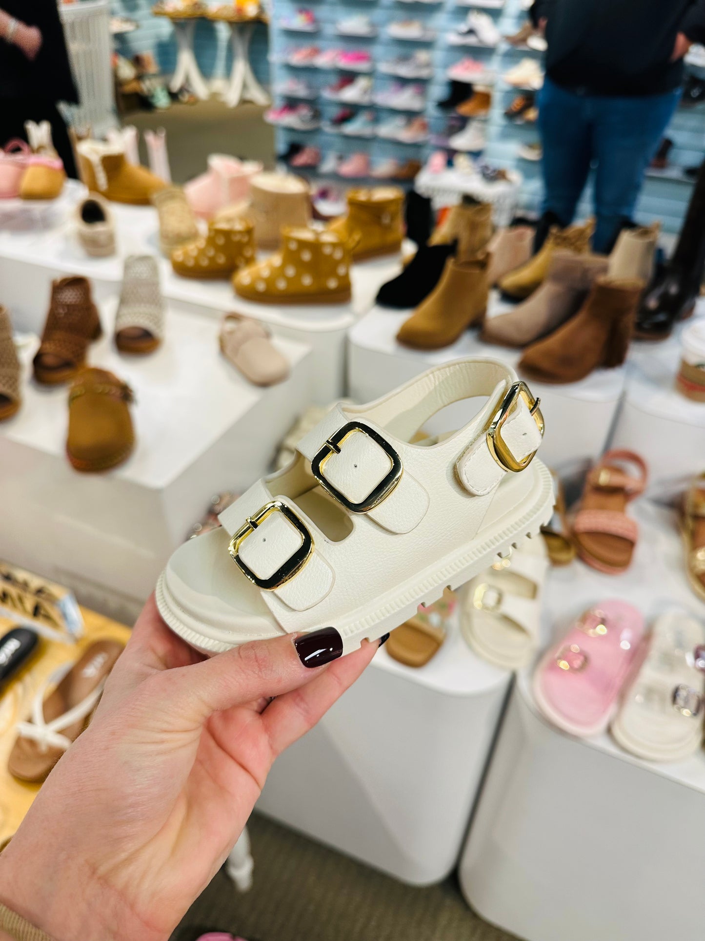 Lil Mini Monaco Sandal Little Girls 7C-12C RTS