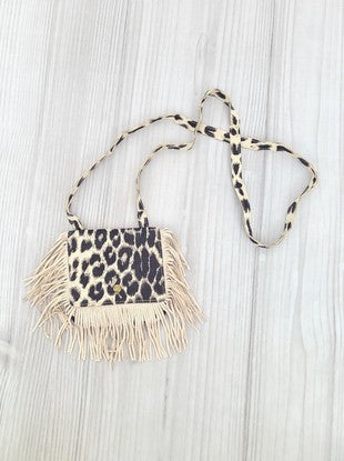Fringe Mini Crossbody Purse RTS