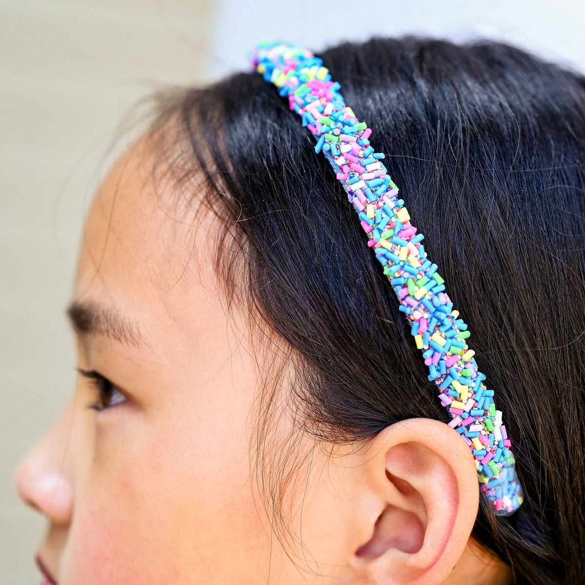 Thin Birthday Sprinkle Non-Slip Headband