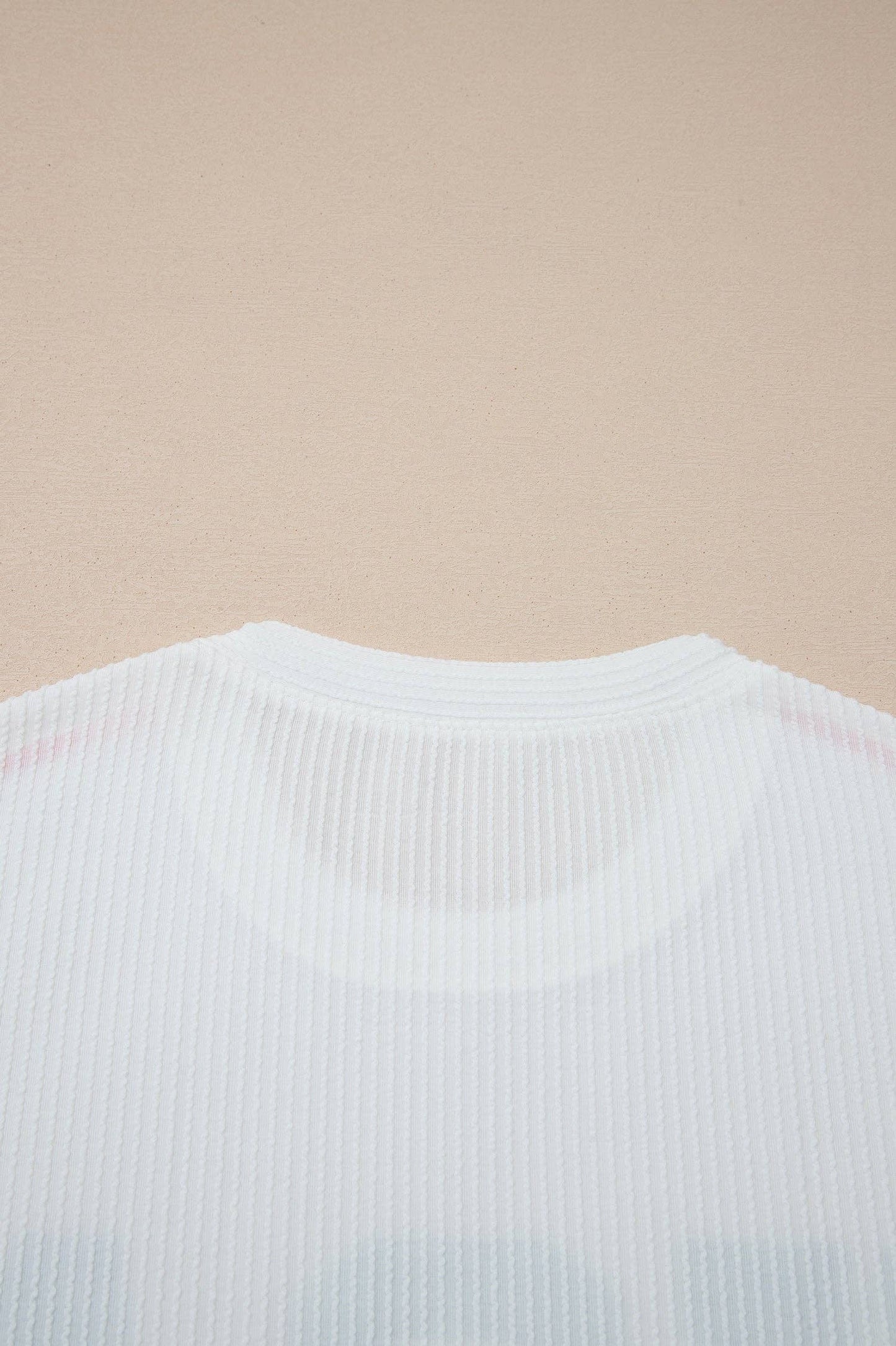 USA Ribbed Graphic Top Loose Fit Flag Day July 4th