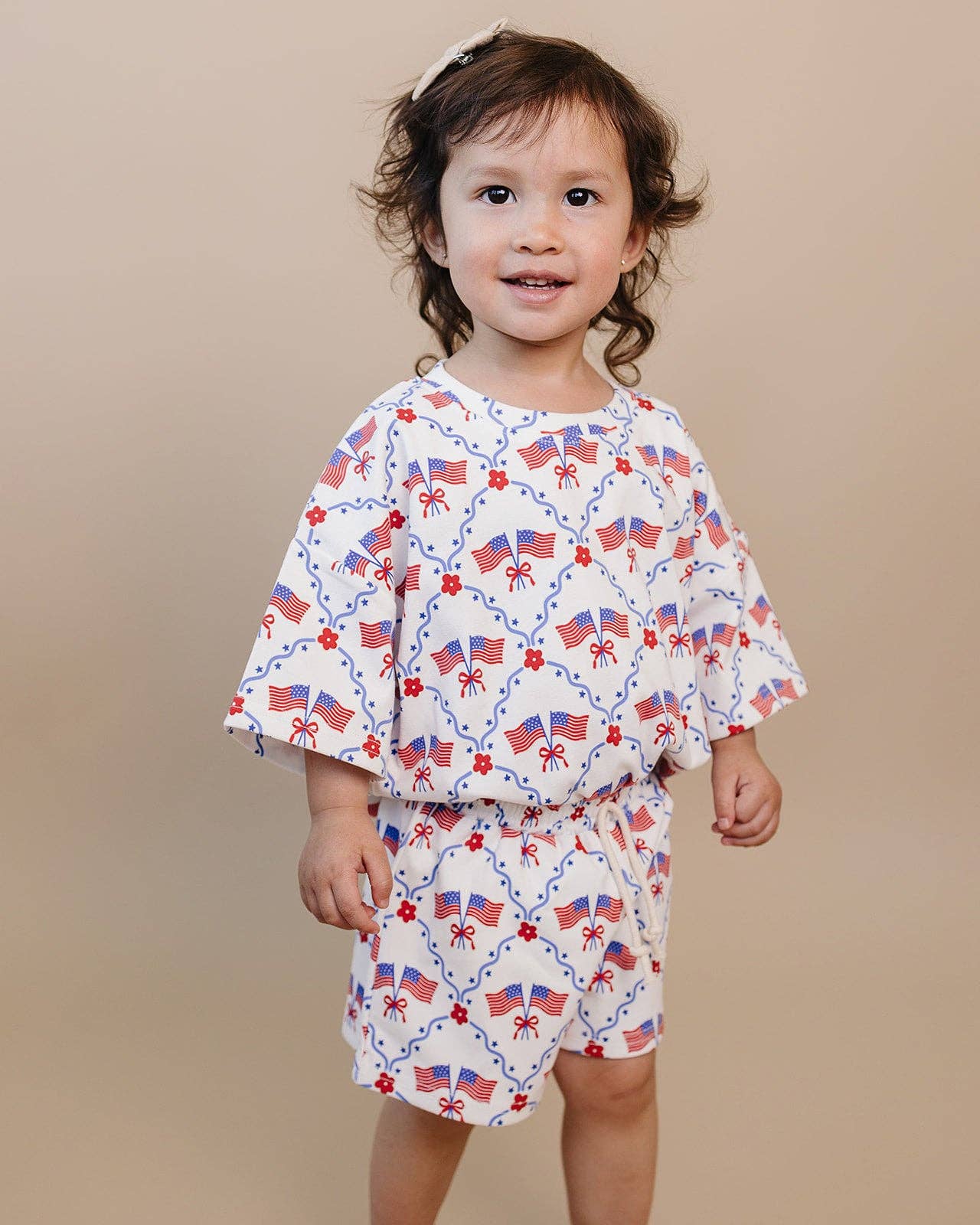 All American Girl Shorts Set
