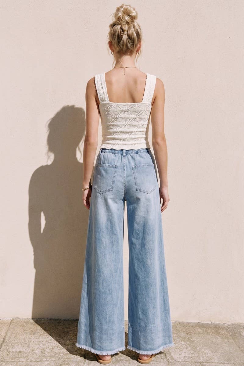 Textured Stretch Knit Tank