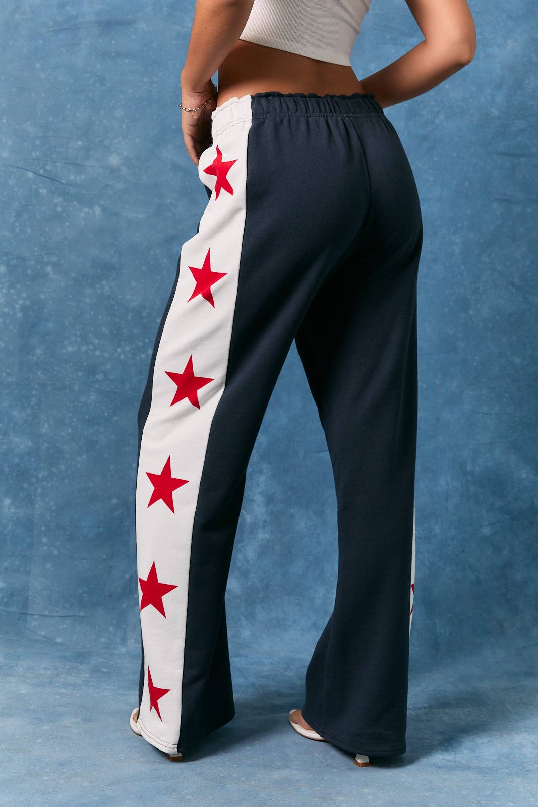 Evil Kenevil Wide Leg Star Pants
